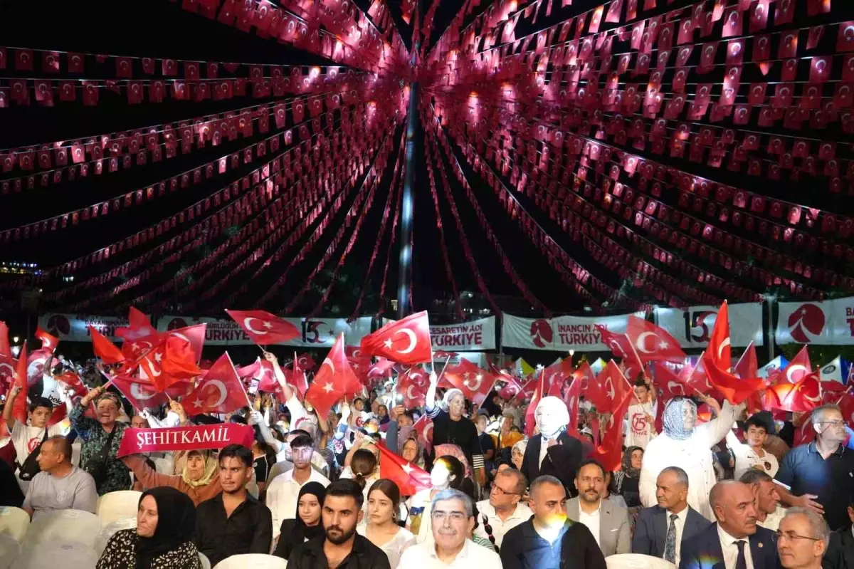 Gaziantep’te 15 Temmuz Anma Programı