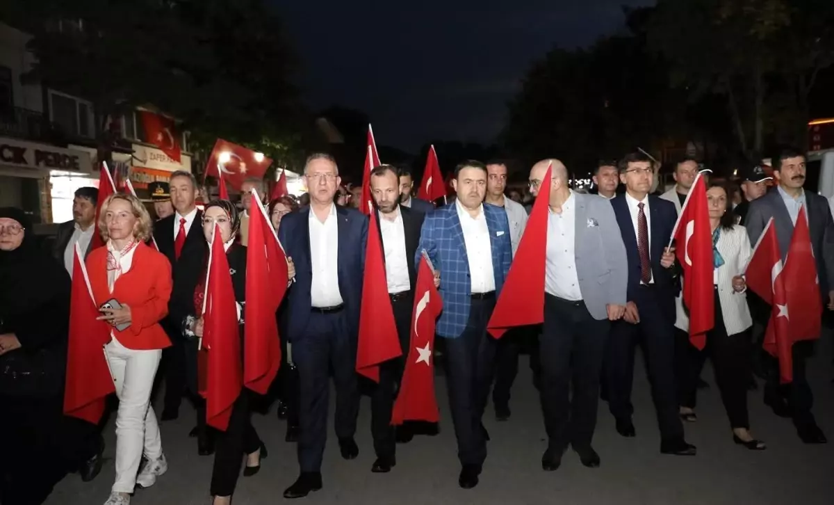 Kütahya\'da 15 Temmuz Yürüyüşü Düzenlendi