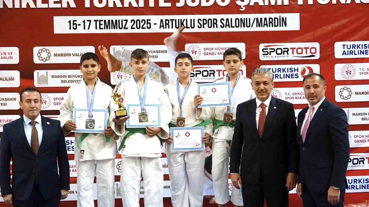 Mardin, Minikler Judo Şampiyonası\'na ev sahipliği yaptı