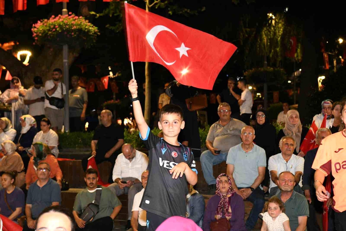 Trabzon\'da "15 Temmuz Demokrasi ve Milli Birlik Günü" anma programı