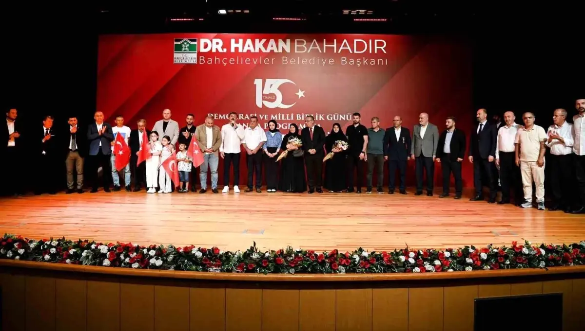 15 Temmuz Demokrasi ve Milli Birlik Günü Anma Gecesi Düzenlendi