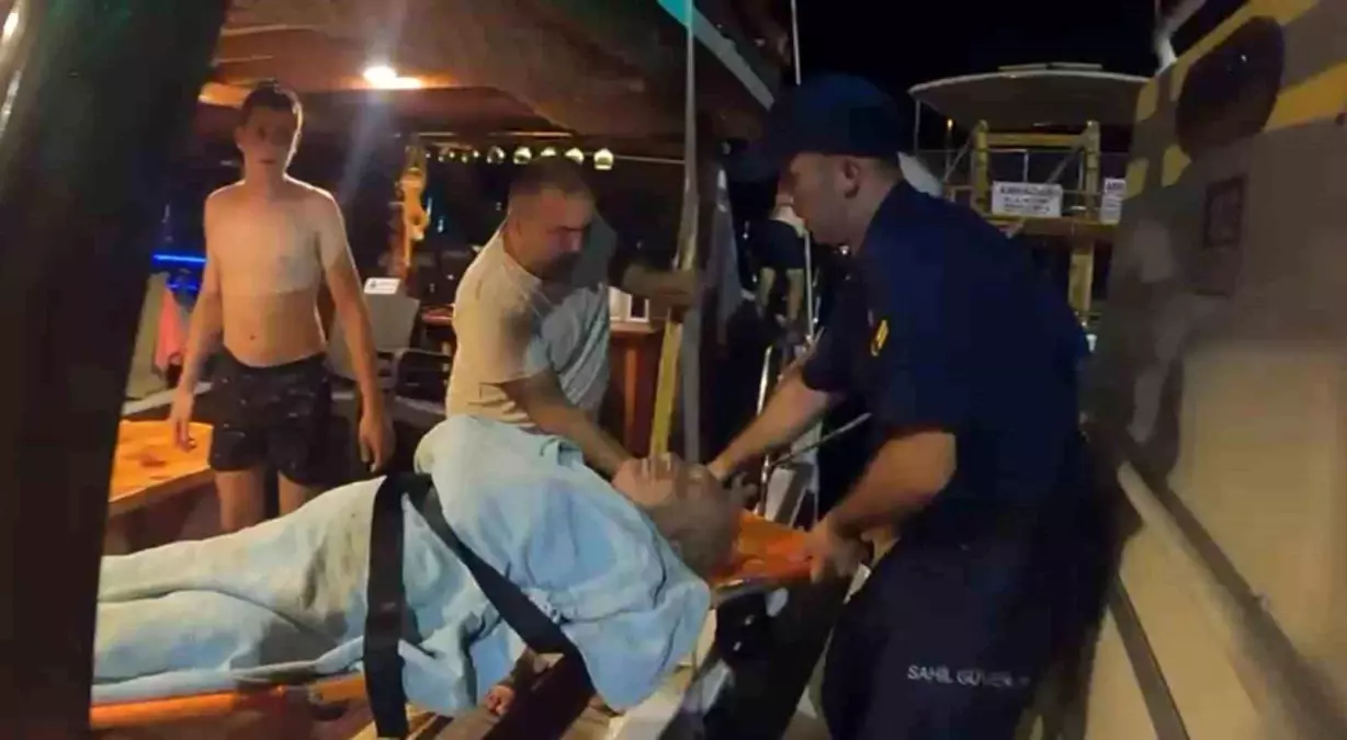 Denizden Kalp Krizi Tahliyesi