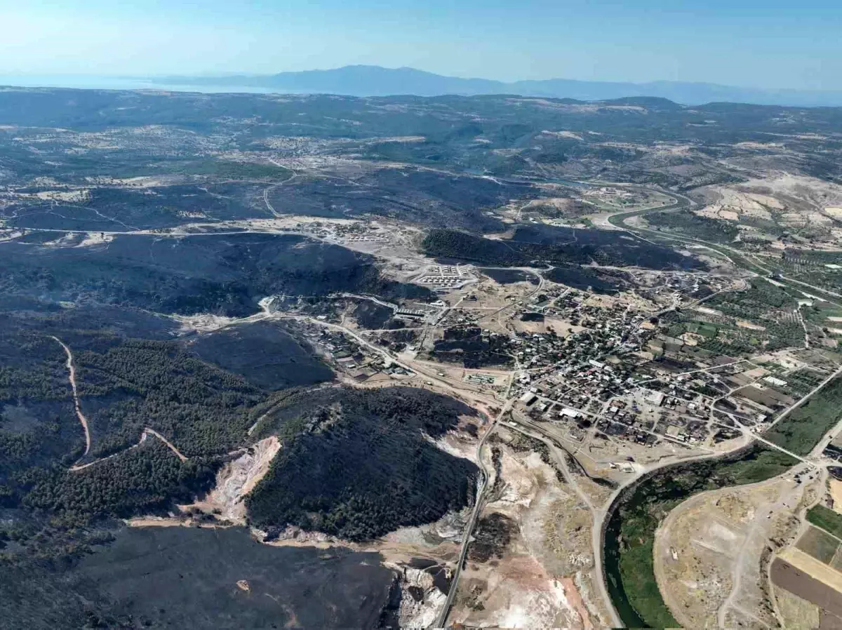Çanakkale\'deki Yangın Kontrol Altına Alındı
