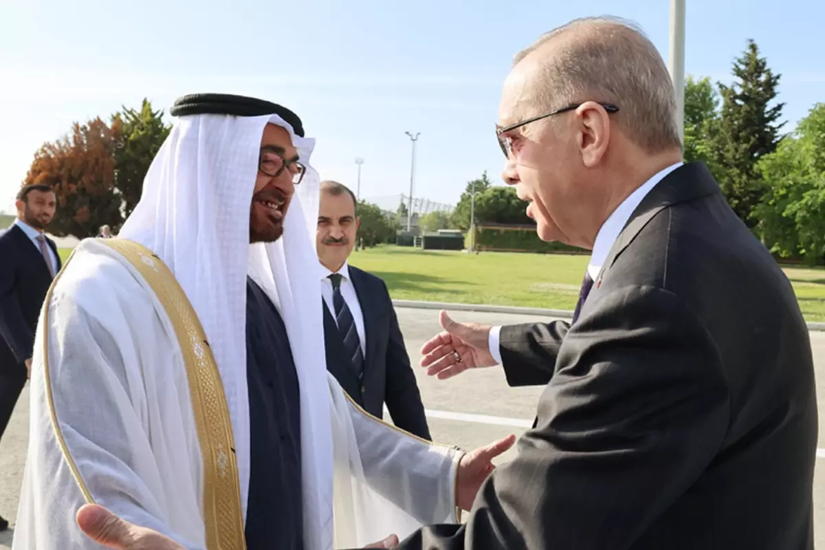 Erdoğan, El Nahyan\'ı Ağırlayacak