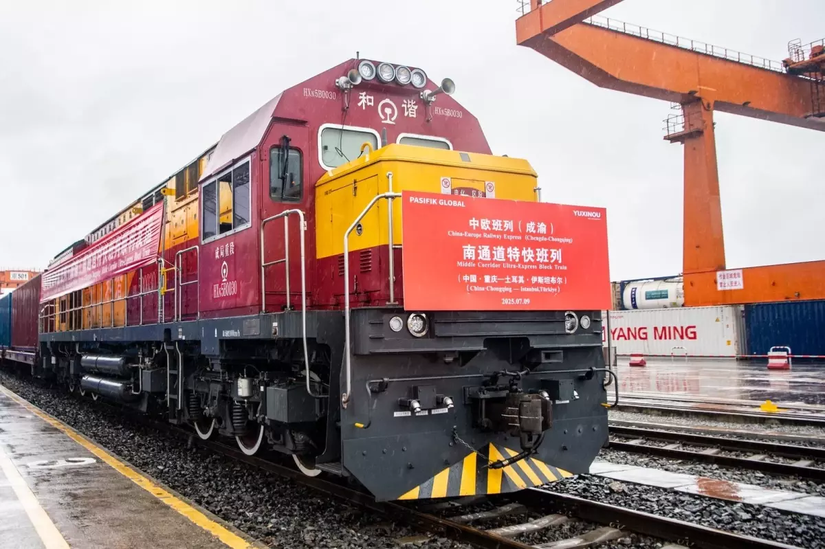 Çin-Türkiye Tren Seferleri Başladı