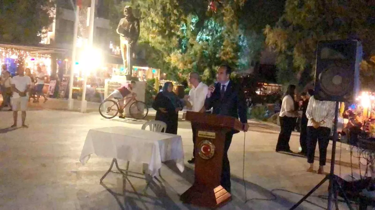 Datça\'da 15 Temmuz şehitleri anıldı