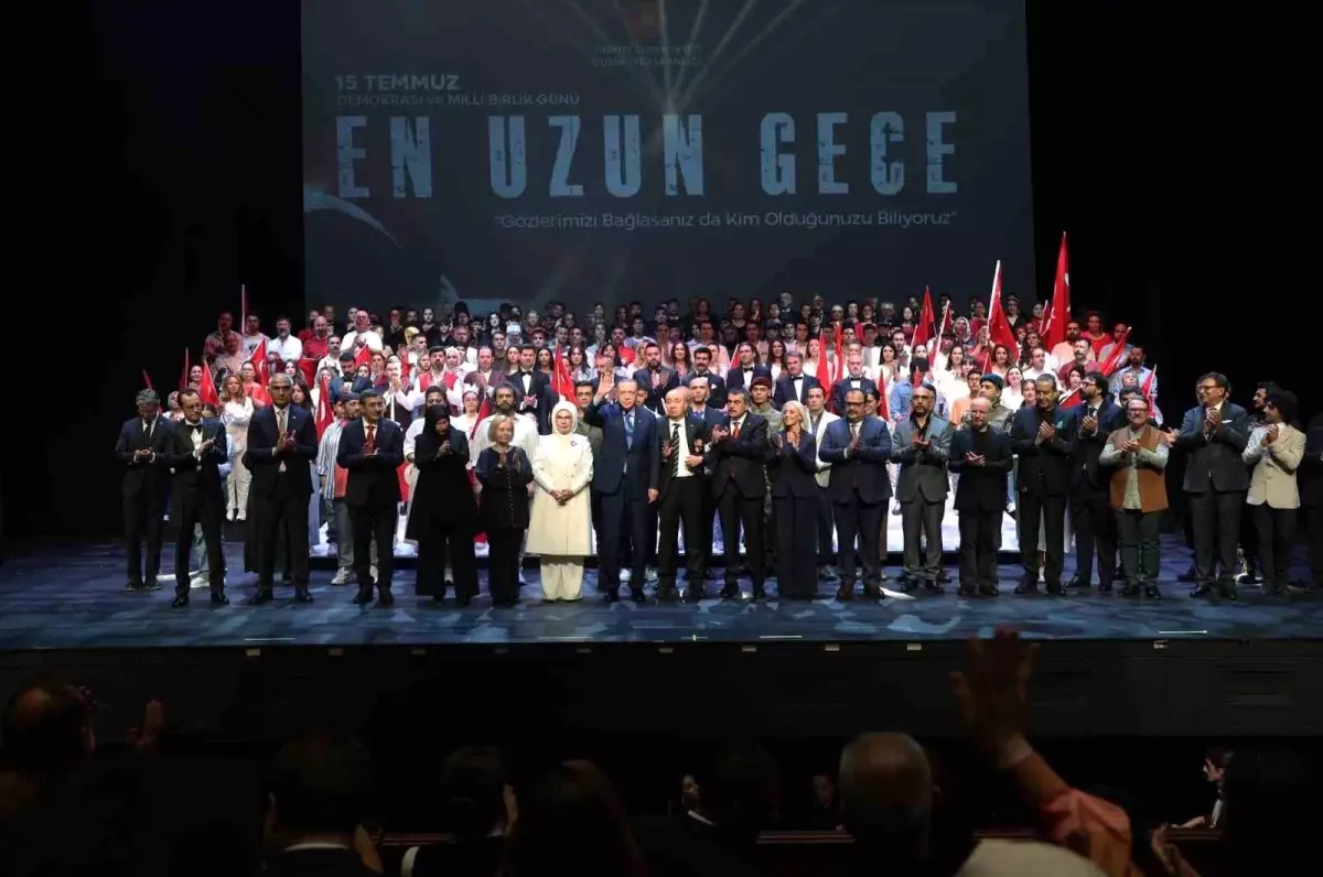 Emine Erdoğan\'dan "En Uzun Gece" destanının ilk temsiline ilişkin paylaşım