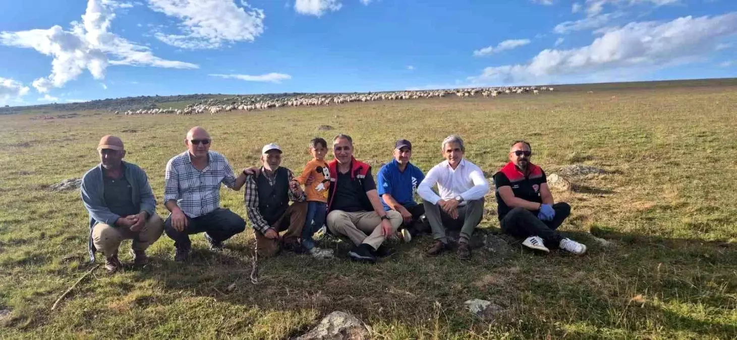 Kars\'ta Yayla Ziyareti: Hayvan Sağlığı Kontrolü