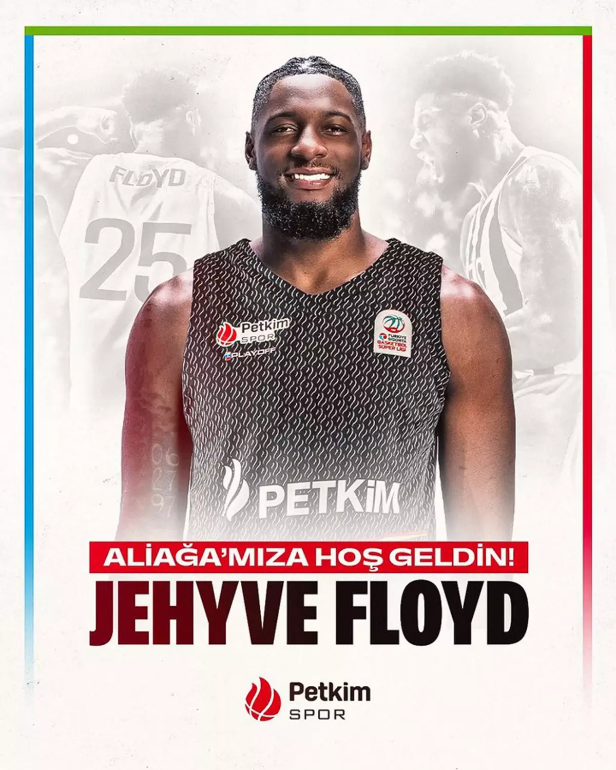 Aliağa Petkimspor Jehyve Floyd\'u Kadrosuna Kattı