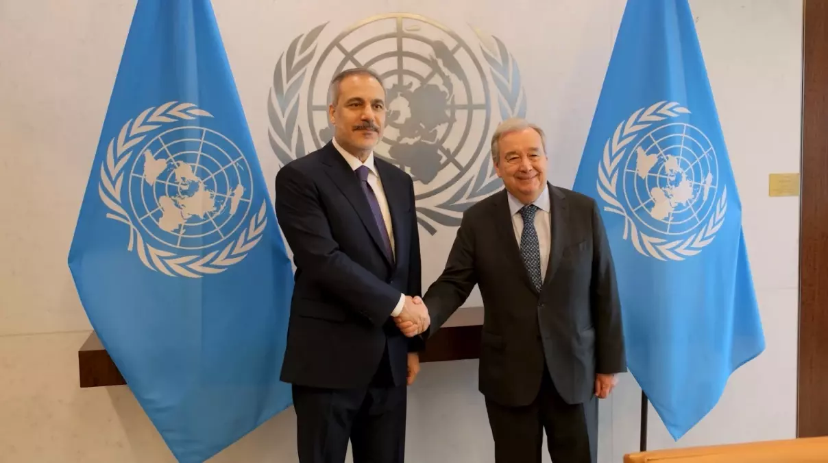 Hakan Fidan, Guterres ile Görüştü