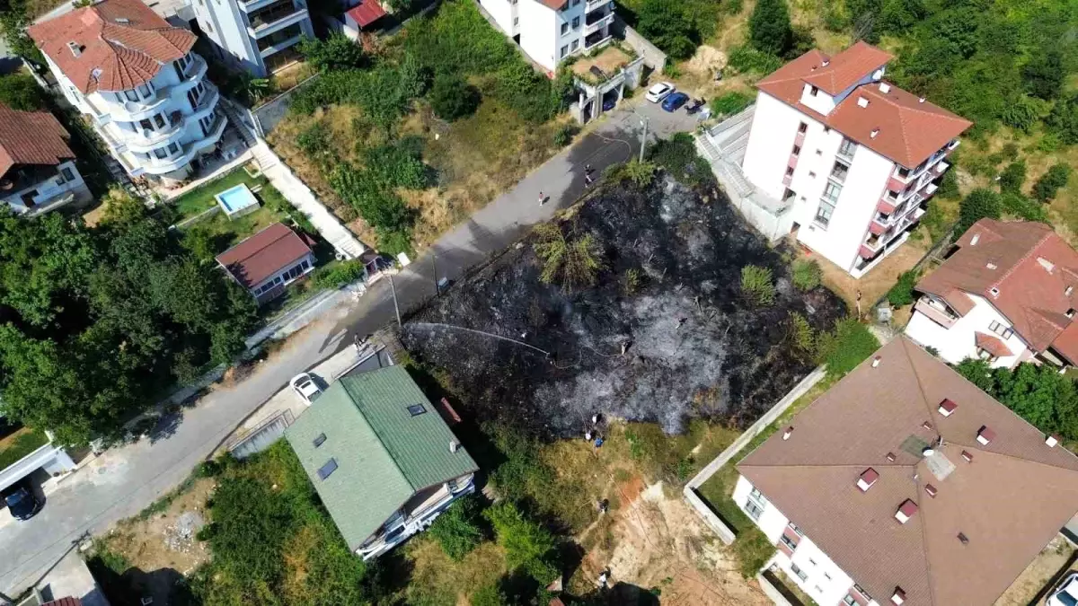 Düzce\'de Yangın Korkusu: İtfaiye Ekipleri Hızla Müdahale Etti