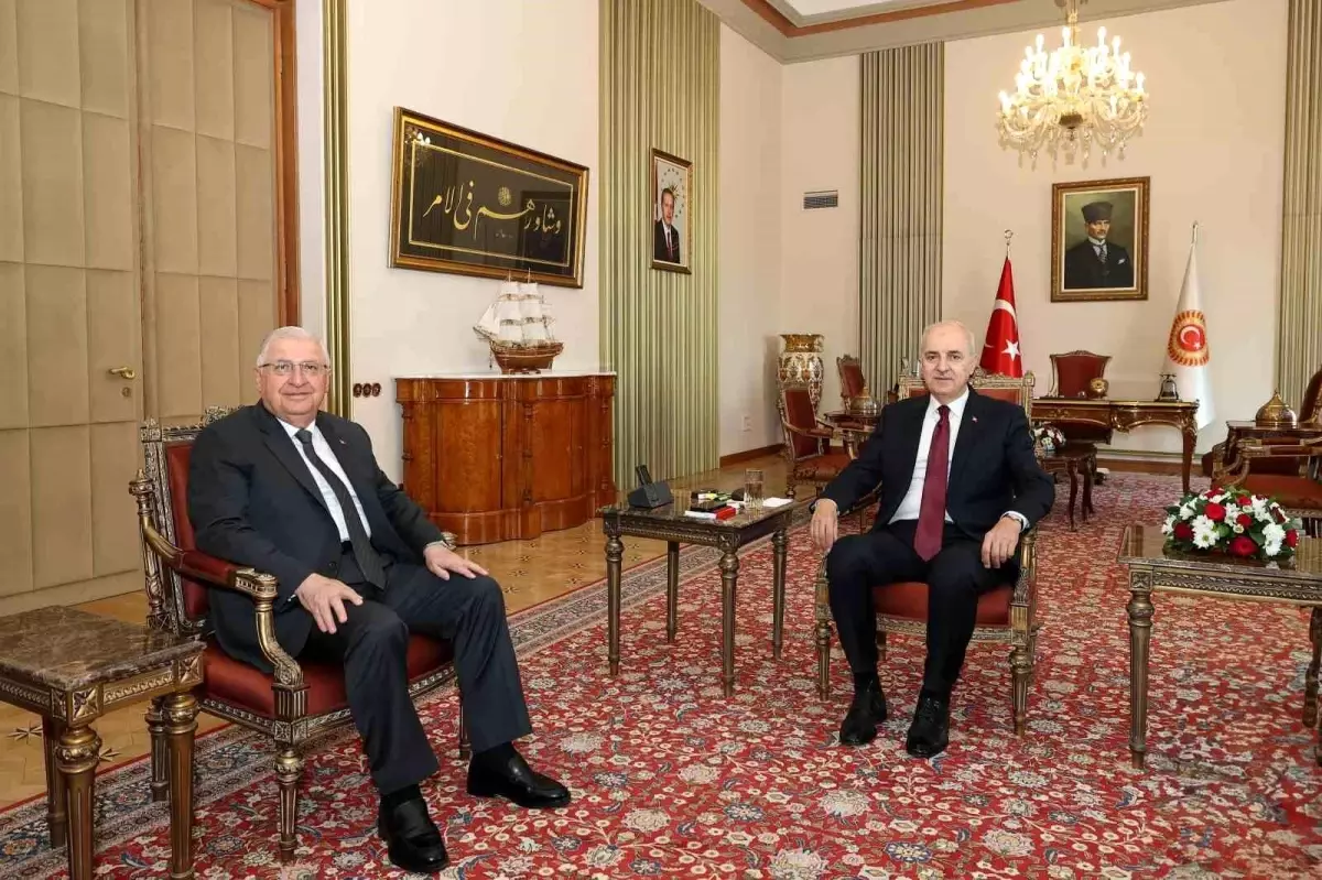 TBMM Başkanı Kurtulmuş, TSK Komuta Kademesini Kabul Etti