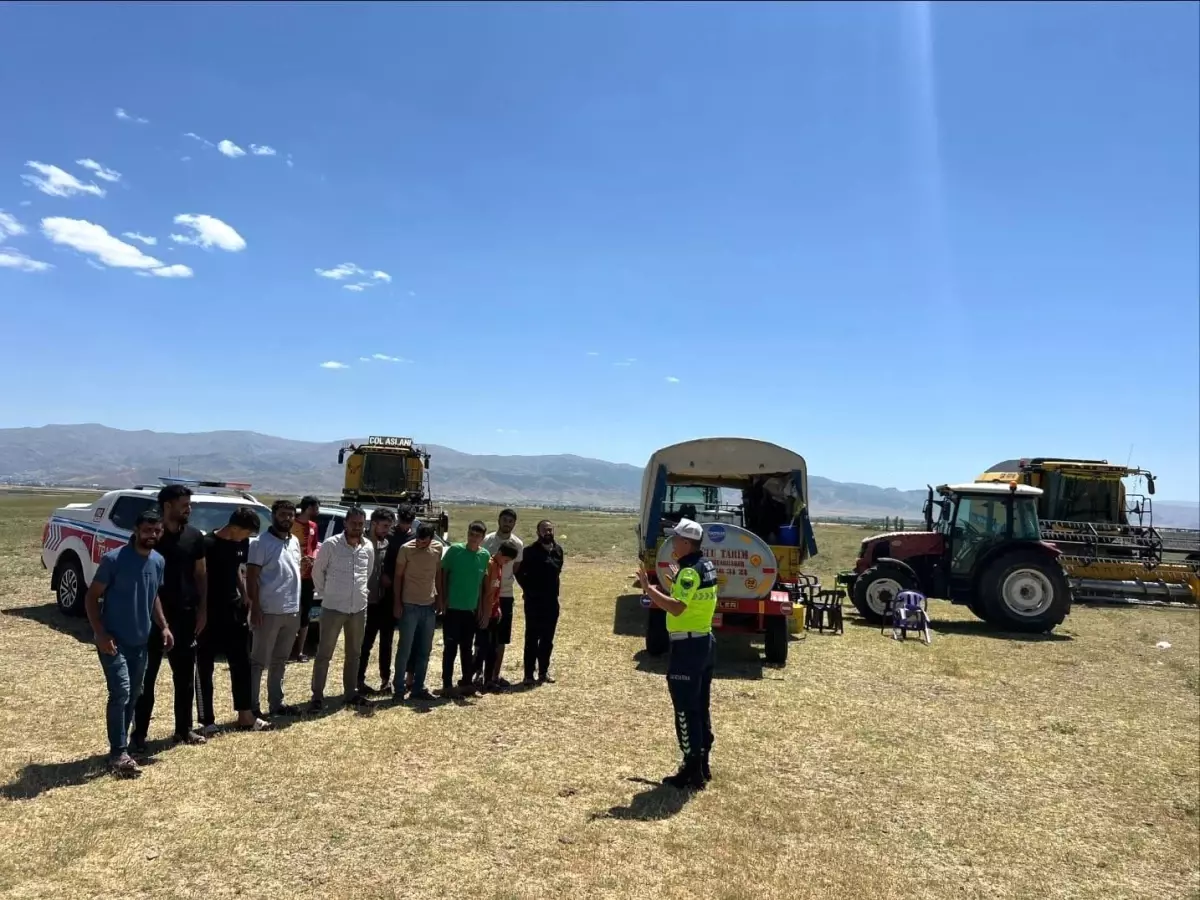Muş\'ta Tarım Araçlarına Denetim