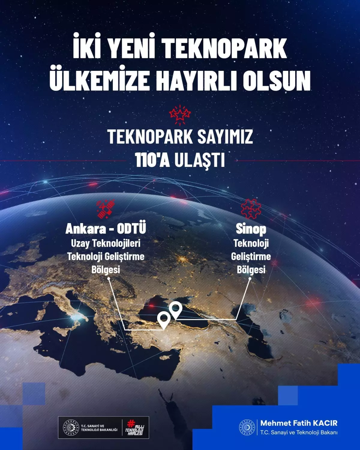 Türkiye\'de 110. Teknopark Kuruldu