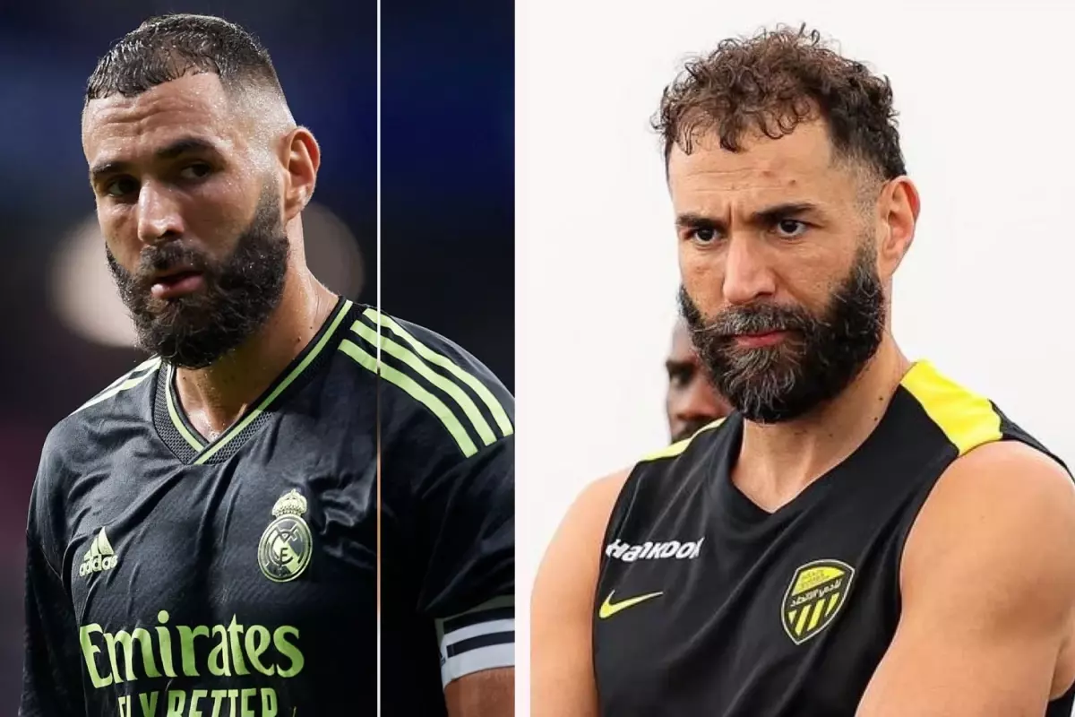Benzema\'nın son hali şaşırttı! Arabistan\'da 10 yaş yaşlandı