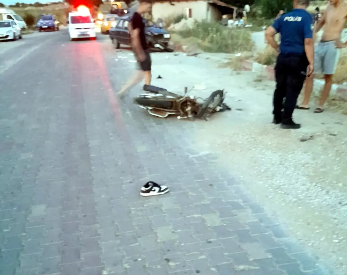 Edirne\'de Motosiklet Kazası: 1 Ölü, 1 Yaralı
