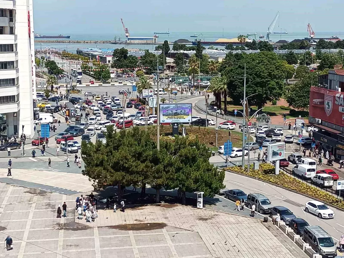 Samsun\'da Araç Sayısı 515 Bin 60\'a Yükseldi