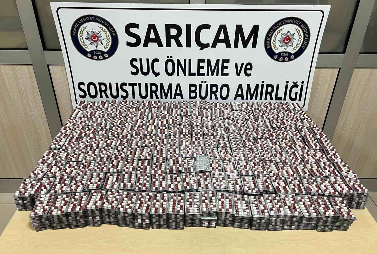 Adana\'da Uyuşturucu Operasyonu: 27 Bin Hap Ele Geçirildi