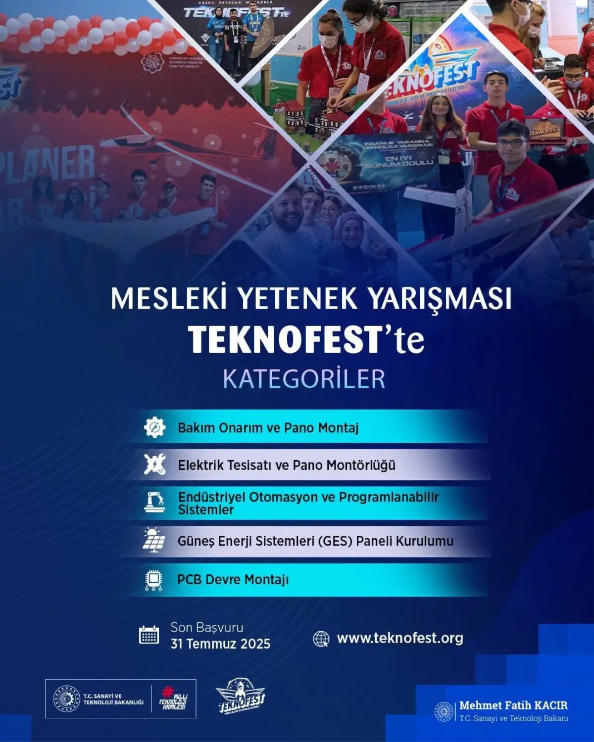 TEKNOFEST\'te Mesleki Yetenek Yarışması
