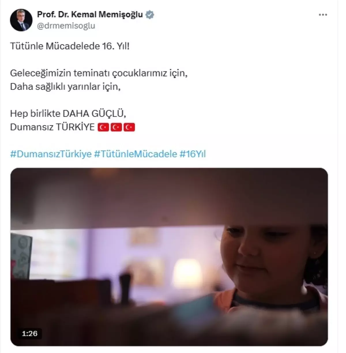 Sigara Yasağının 16. Yılı Kutlandı