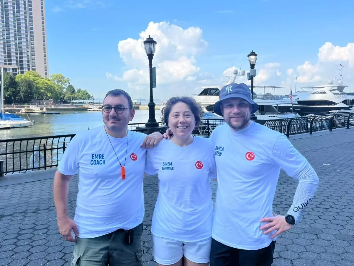 Sinem Serinkan, Manhattan 20 Bridges Swim\'i Tamamladı