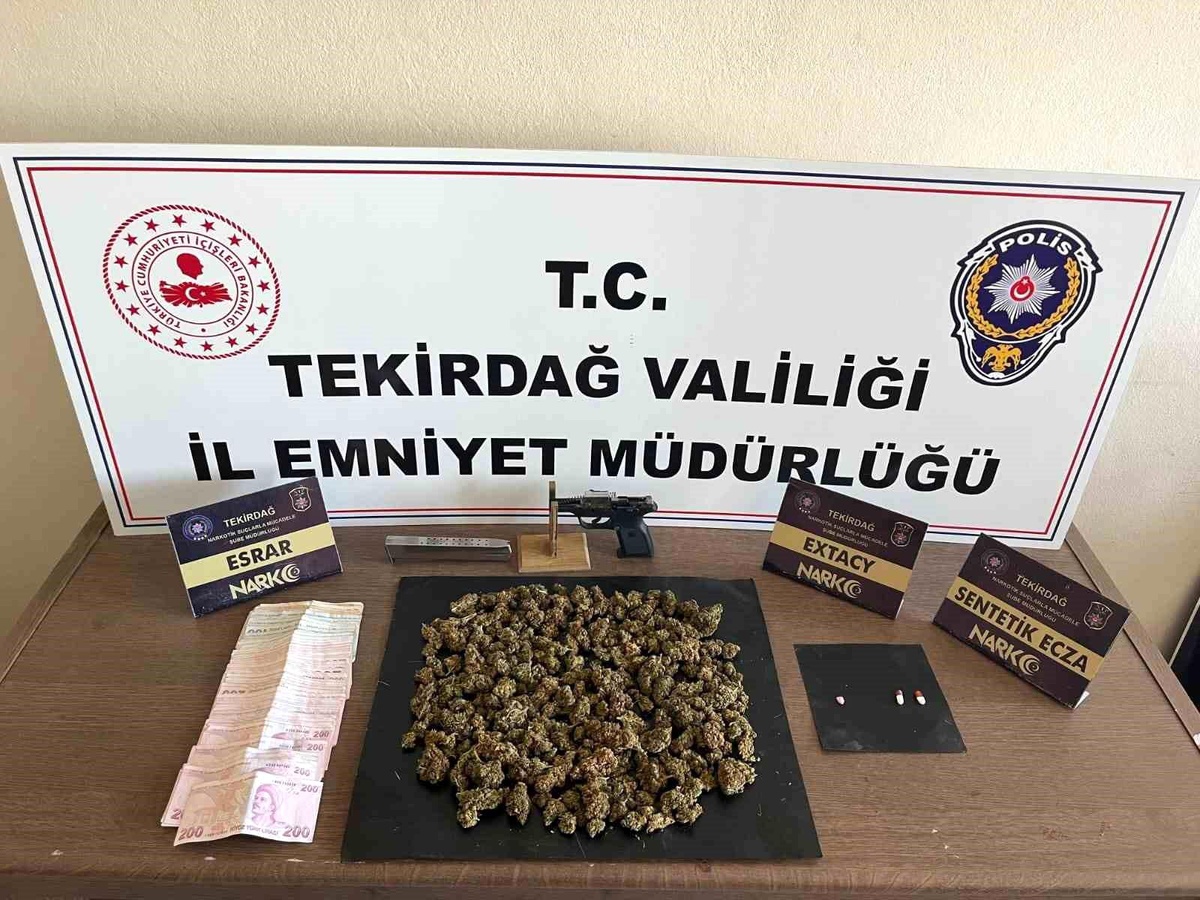 Tekirdağ\'da Uyuşturucu Operasyonu: 7 Tutuklama
