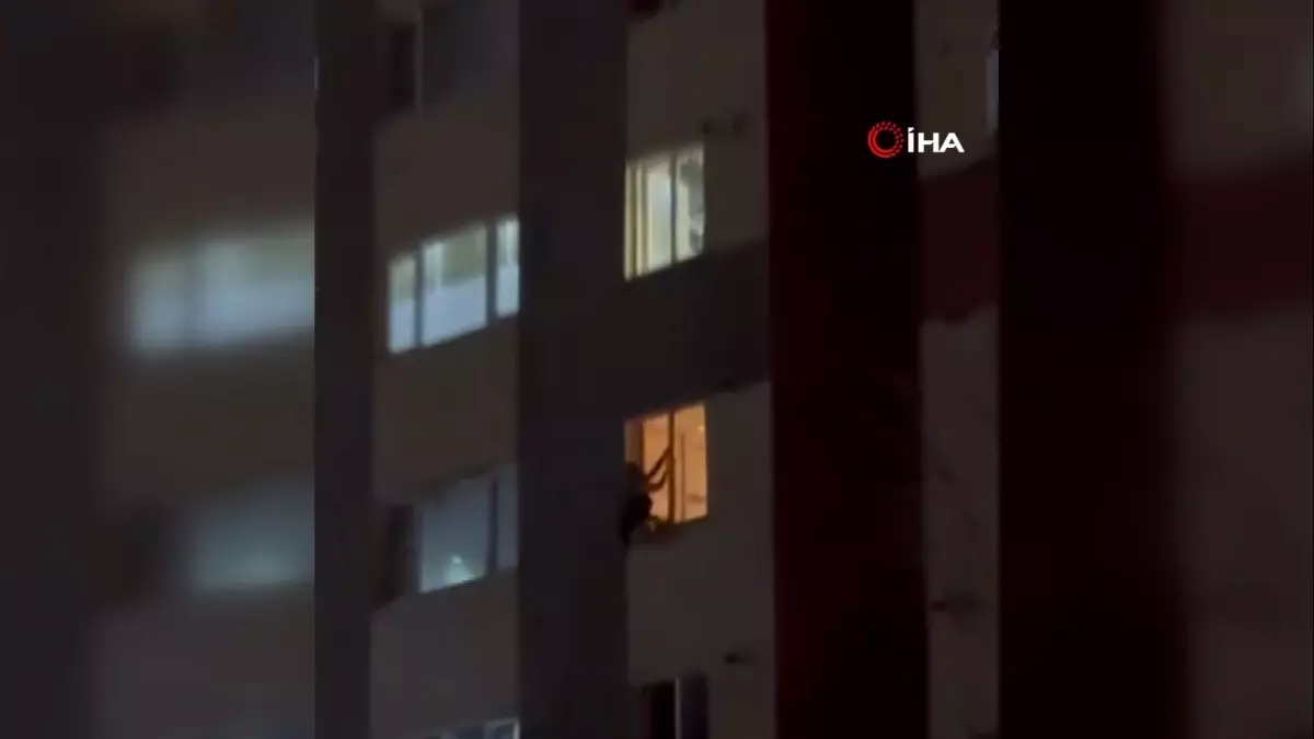 Kızına intihar mesajı atıp 4. kattan atladı! Annesini görünce sinir krizi geçirdi