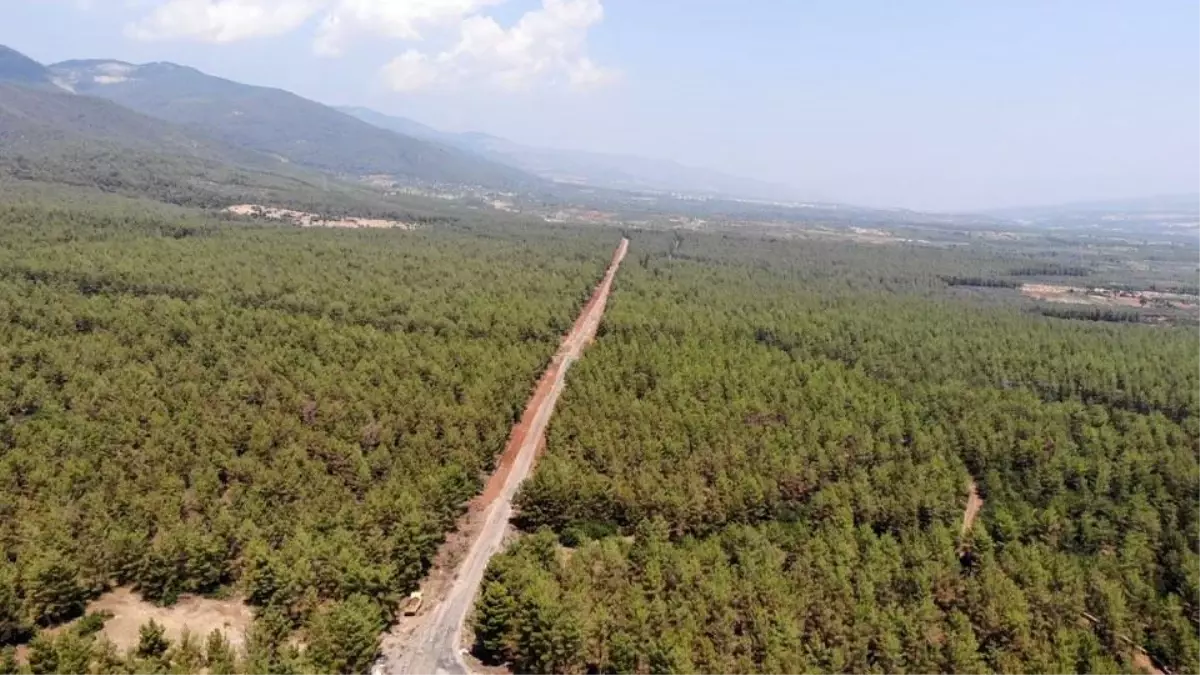 Karacasu\'da Orman Yangını Riskine Karşı Denetimler Artırıldı