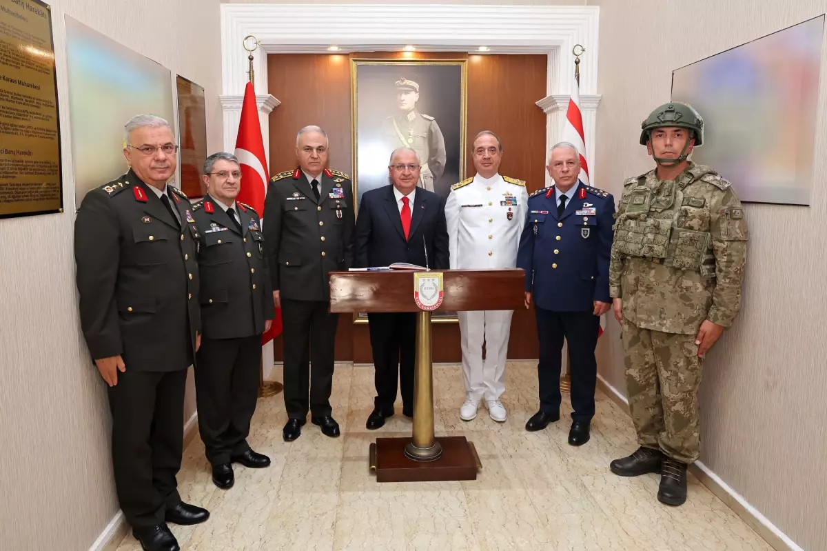 Bakan Güler KKTC\'de Tümen Ziyareti Gerçekleştirdi