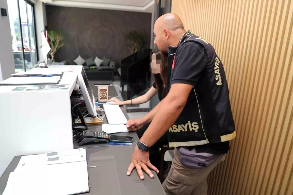 Antalya\'da Günübirlik Konaklama Denetimi