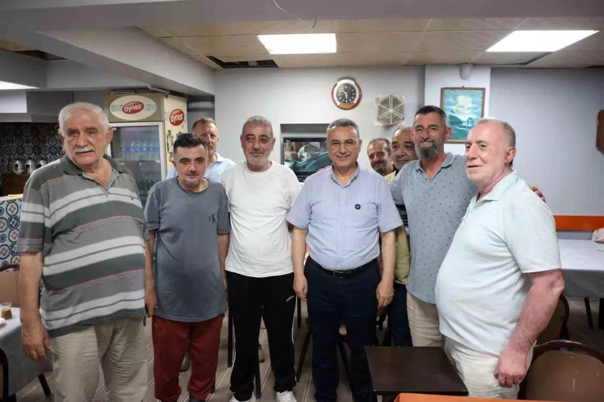 İlkadım Belediye Başkanı İhsan Kurnaz, Vatandaşlarla Buluşmalara Devam Ediyor