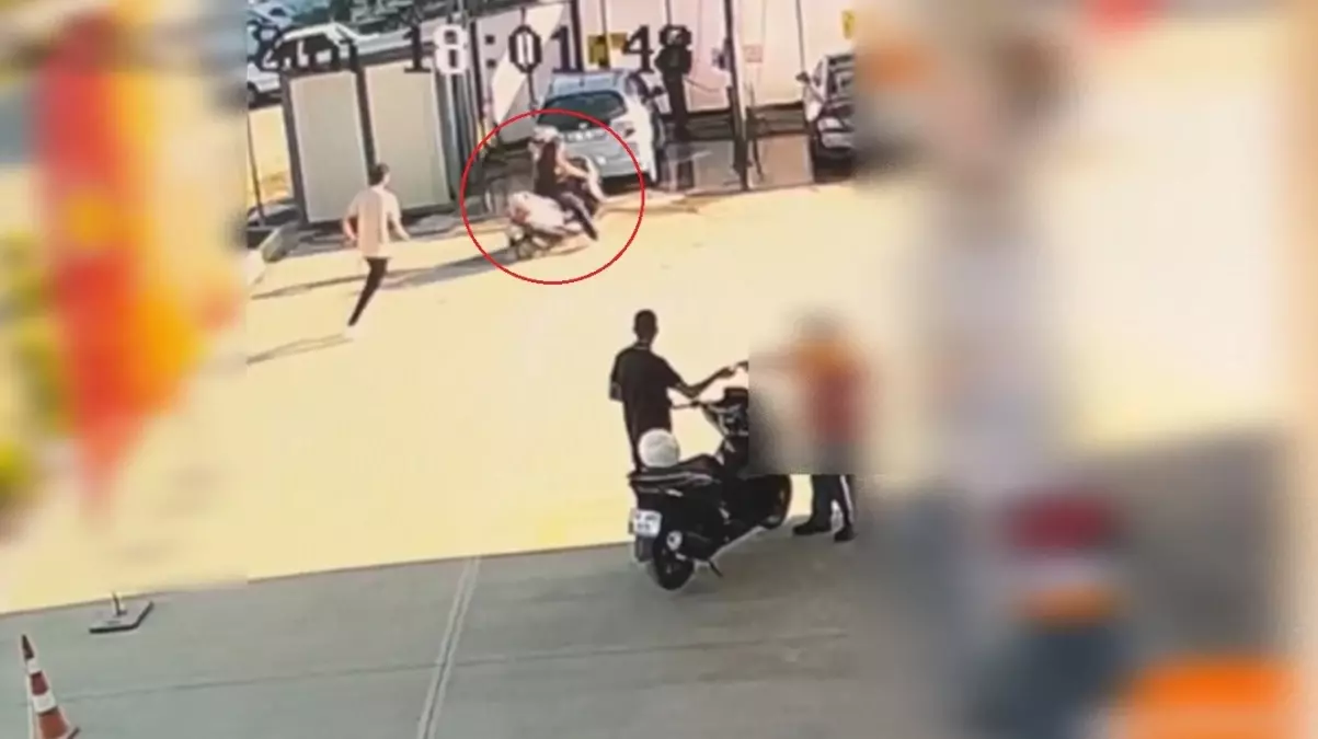 İnegöl\'de Ehliyetsiz Motosiklet Kazası