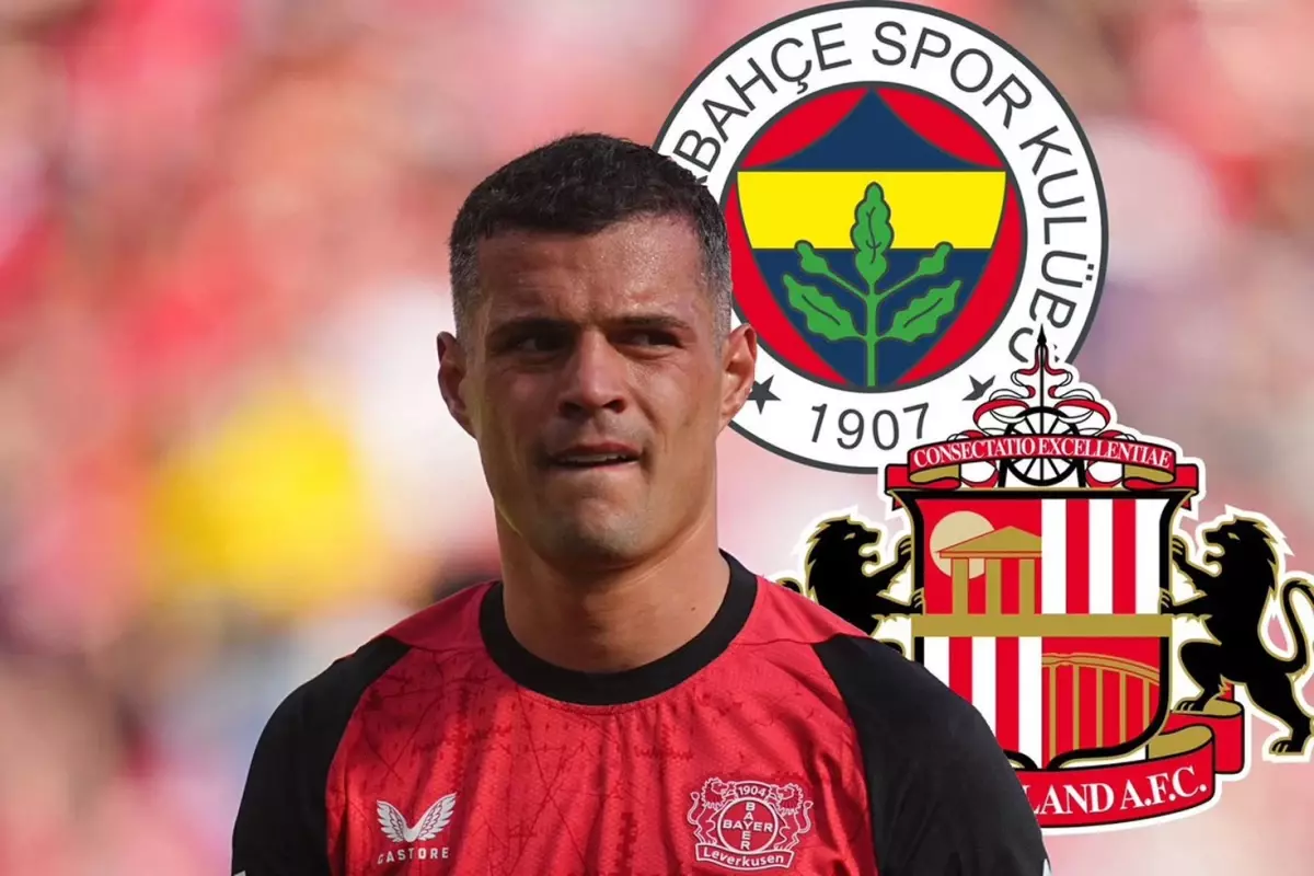 Fenerbahçe\'de Granit Xhaka için yeni hamle! Rakip Sunderland