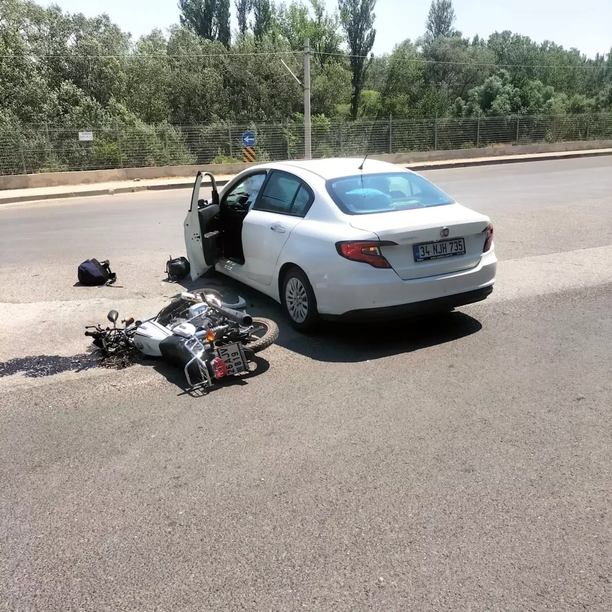 Eskişehir\'de Trafik Kazası: 1 Yaralı