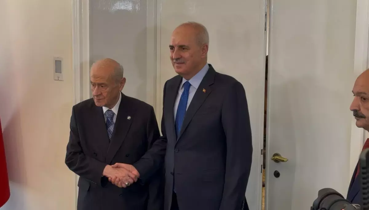 Kurtulmuş Bahçeli\'yi Ziyaret Etti