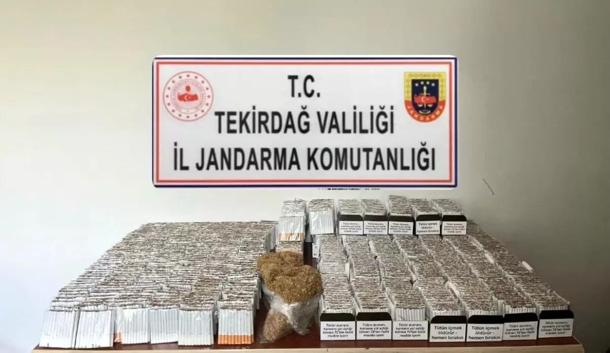 Tekirdağ\'da Uyuşturucu ve Silah Operasyonu