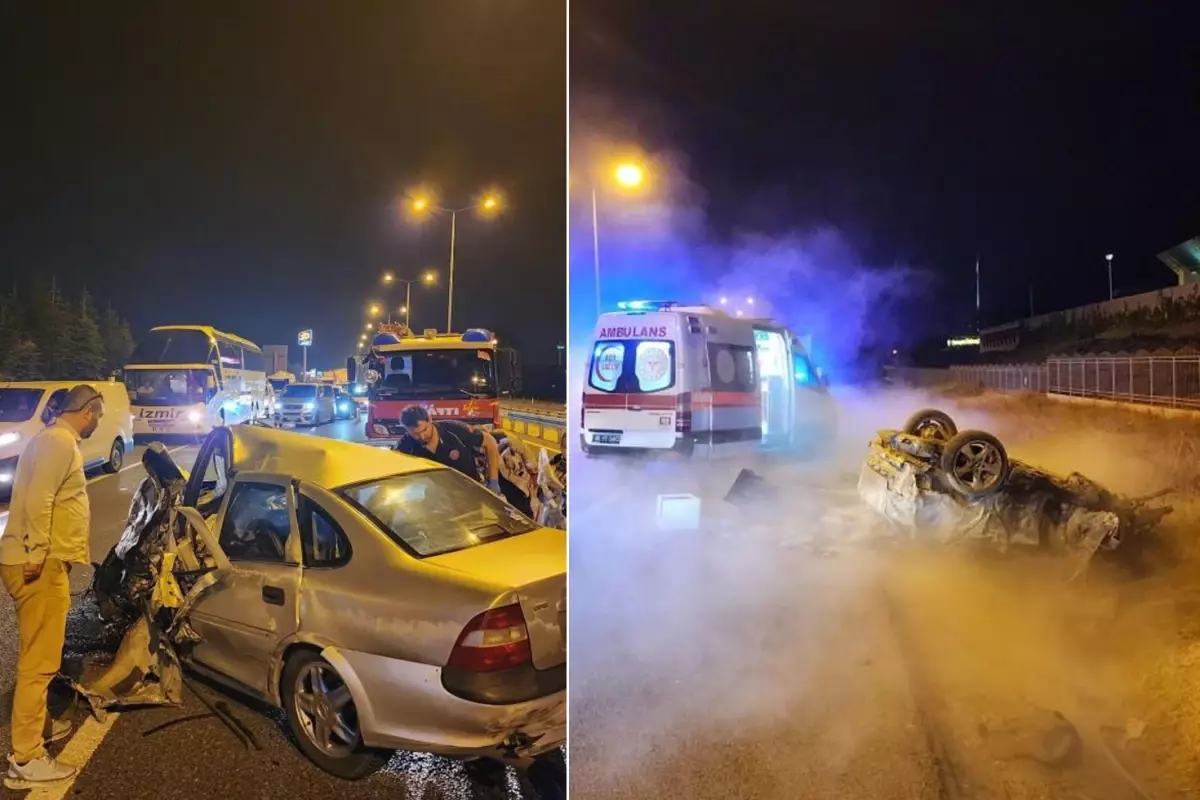 Ankara\'da ters yön dehşeti! Sürücüler olay yerinde hayatlarını kaybetti