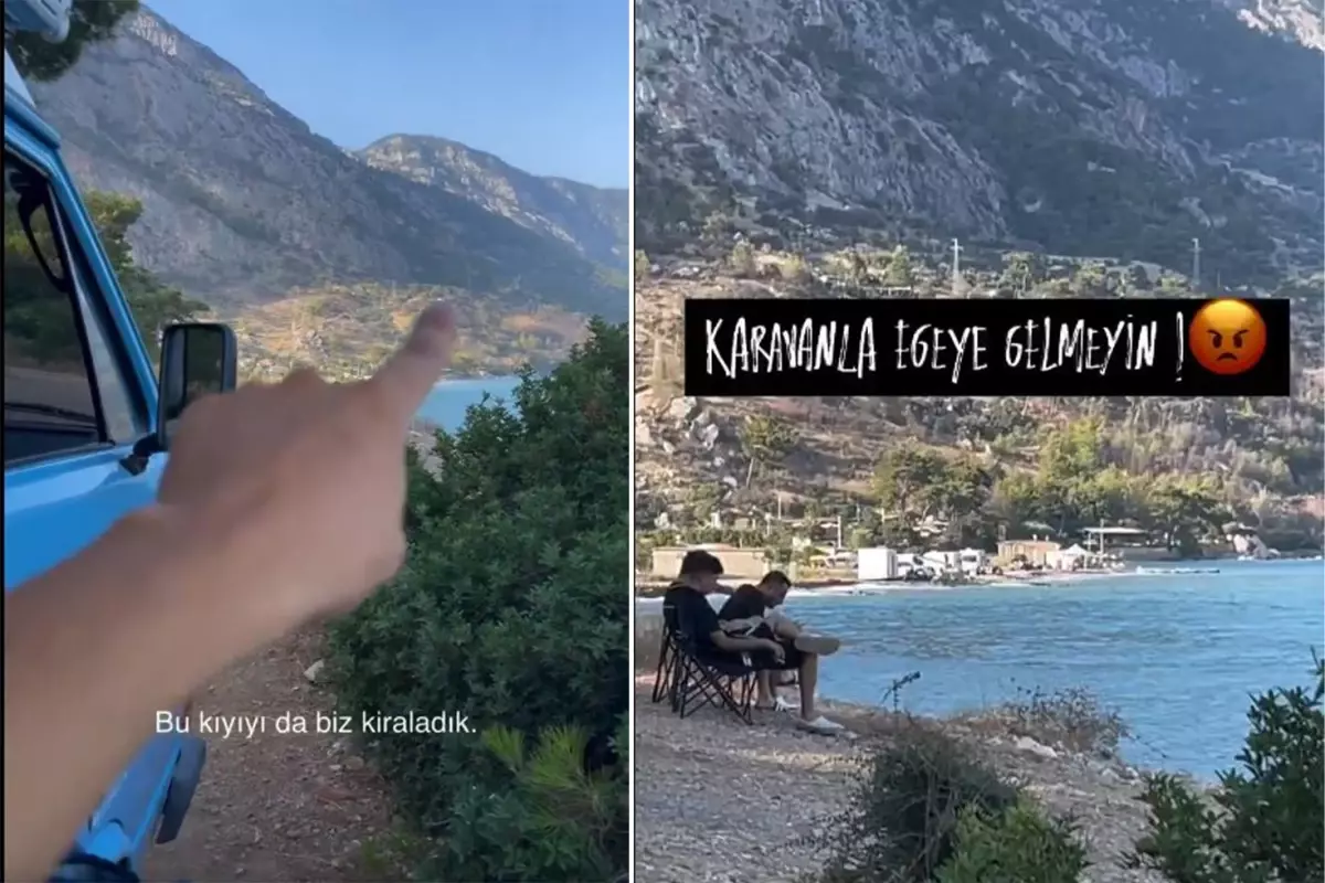 Deniz kıyısını kiraladıklarını iddia edip ücret istediler