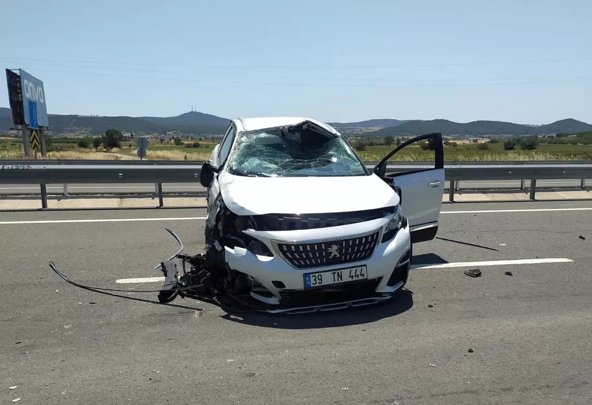 Keşan\'da Trafik Kazası: 2 Yaralı