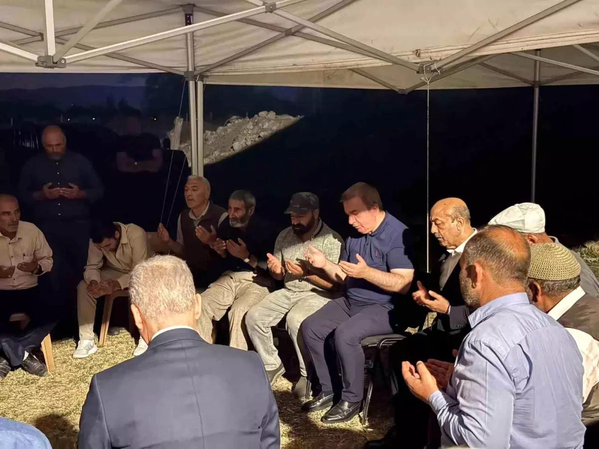Vali Aydoğdu\'dan Taziye Ziyareti
