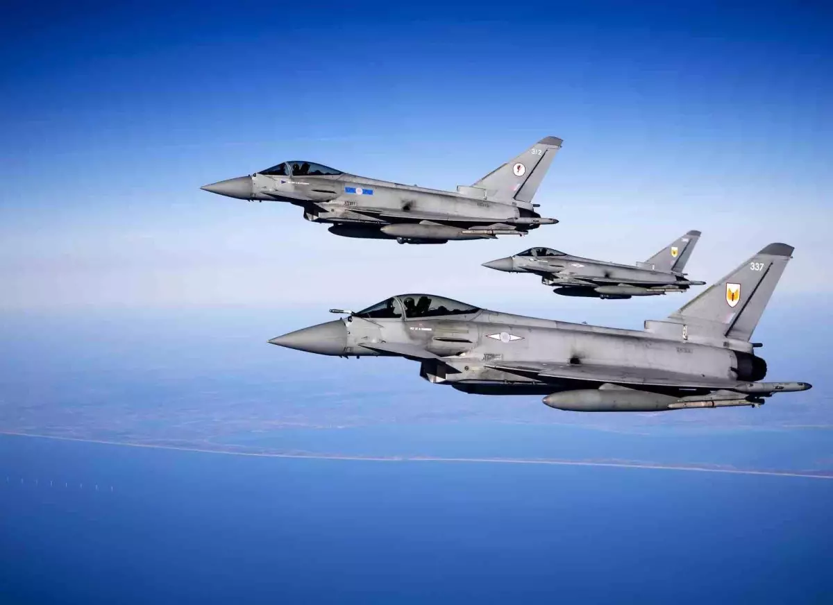 Alman medyası: "Almanya, Türkiye\'nin 40 adet Eurofighter için yaptığı ön talebi onayladı"