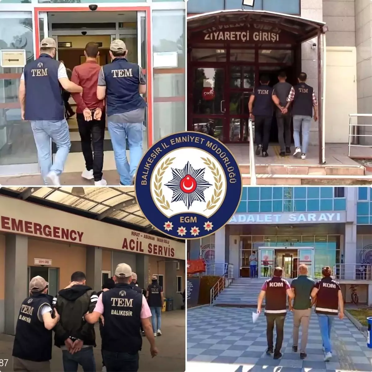 Balıkesir\'de FETÖ Operasyonu: 6 Şüpheli Yakalandı