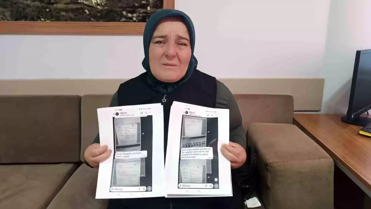 Gaziantep\'te vicdanları sızlatan olay: Şehit annesi oğlu tarafından dolandırıldı