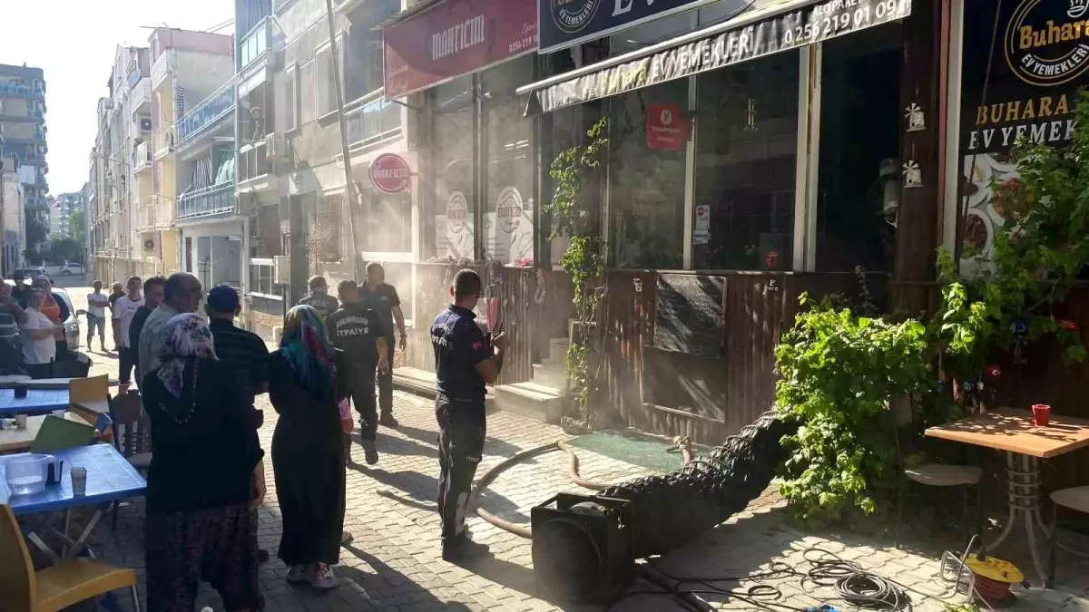 Aydın\'da Fritöz Yangını: Maddi Hasar Oluştu