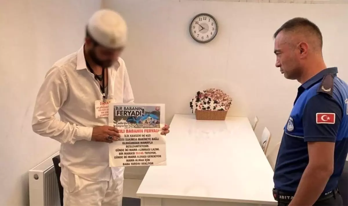 Düzce\'de İzinsiz Yardım Toplayan Şahıs Yakalandı