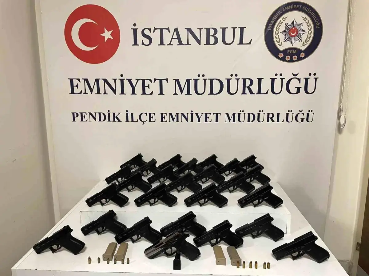 Pendik\'te Silah Ticareti Operasyonu