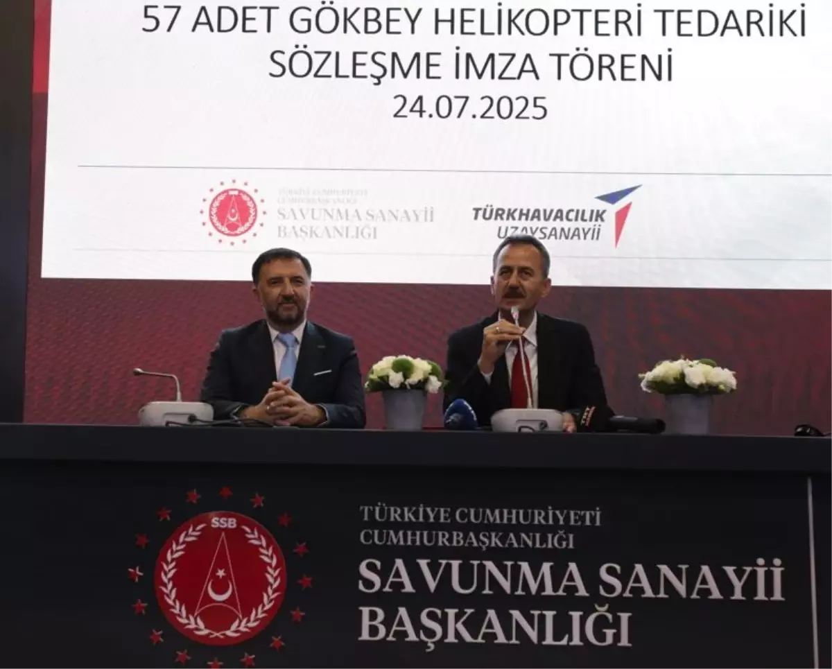 TUSAŞ\'tan 57 GÖKBEY Helikopteri Anlaşması