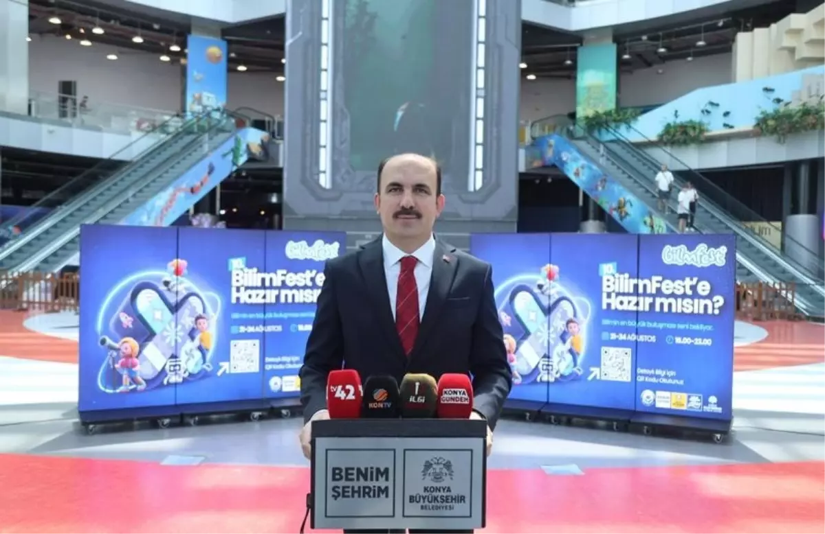 Başkan Altay Tüm Türkiye\'yi 10. Konya Bilim Festivali\'ne Davet Etti