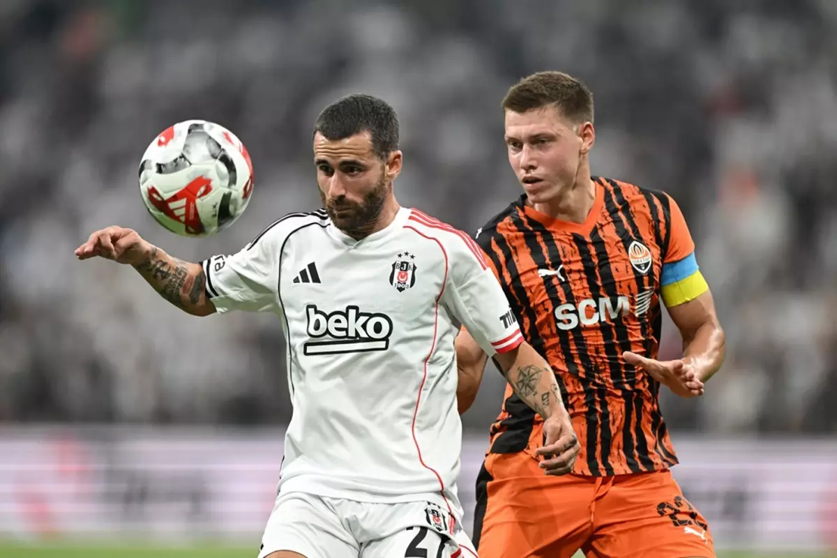 Beşiktaş, Arda Turanlı Shakhtar Donetsk\'e karşı tur şansını rövanşa bıraktı