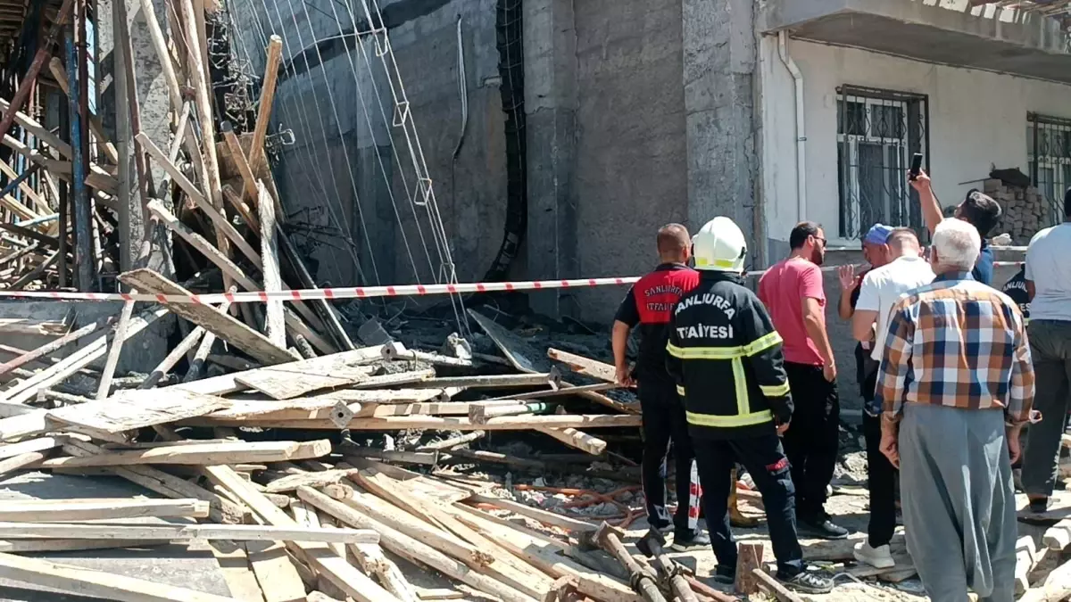 Viranşehir\'de İnşaatta Göçük: 7 Yaralı